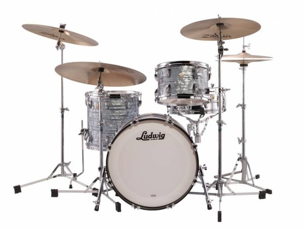 Ludwig Classic Maple, Downbeat Sky Blue 20"