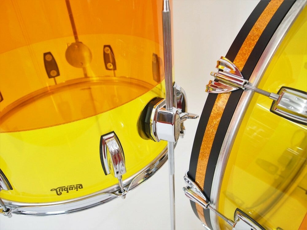 Ludwig Vistalite, Tequila Sunrise LIMITED EDITION Ludwig Rhythm