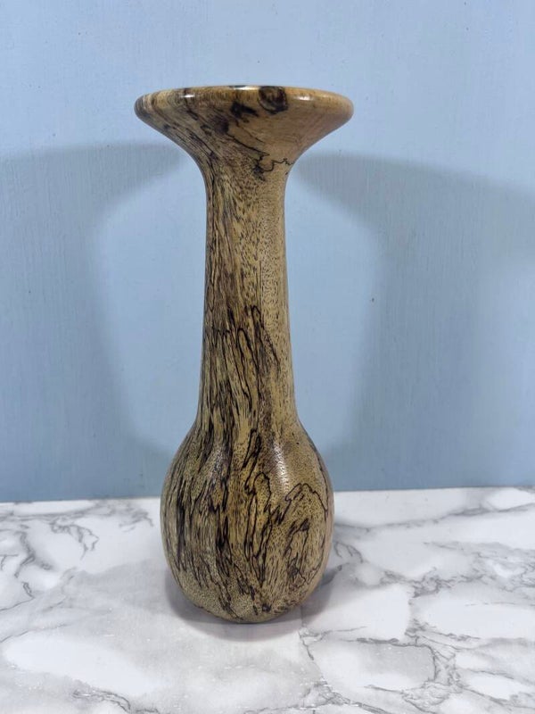 Spalted Tamarind Bud Vase