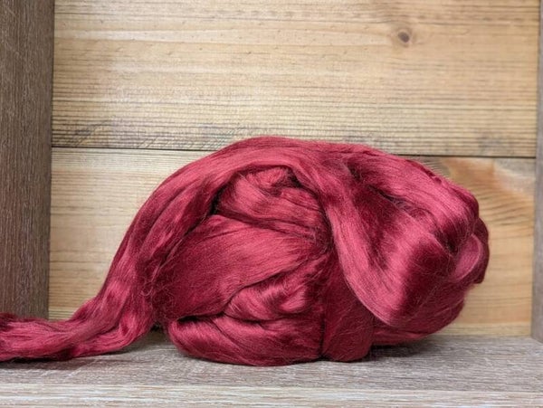 Bamboo fibre - Deep red