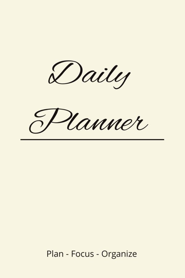 Plan My Day Paperback