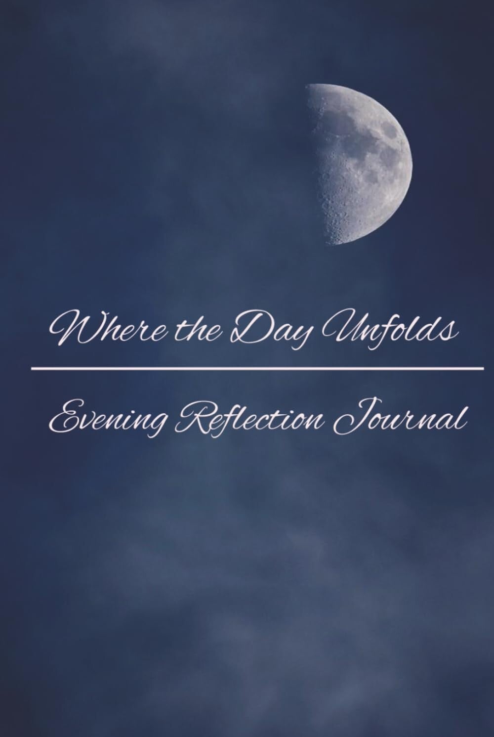Evening Reflection Journal – 6 x 9 Minimal Nightly Journal
