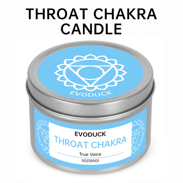 7 Chakra Scented Candle Set – Soy Wax Candles with Crystals