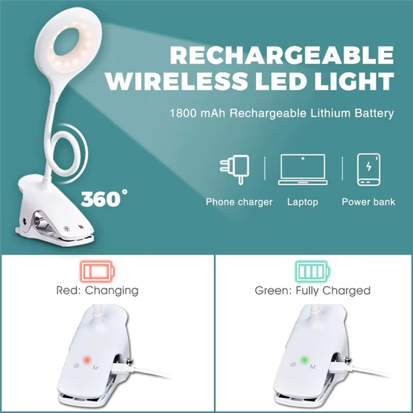Portable Rechargeable Desk Lamp