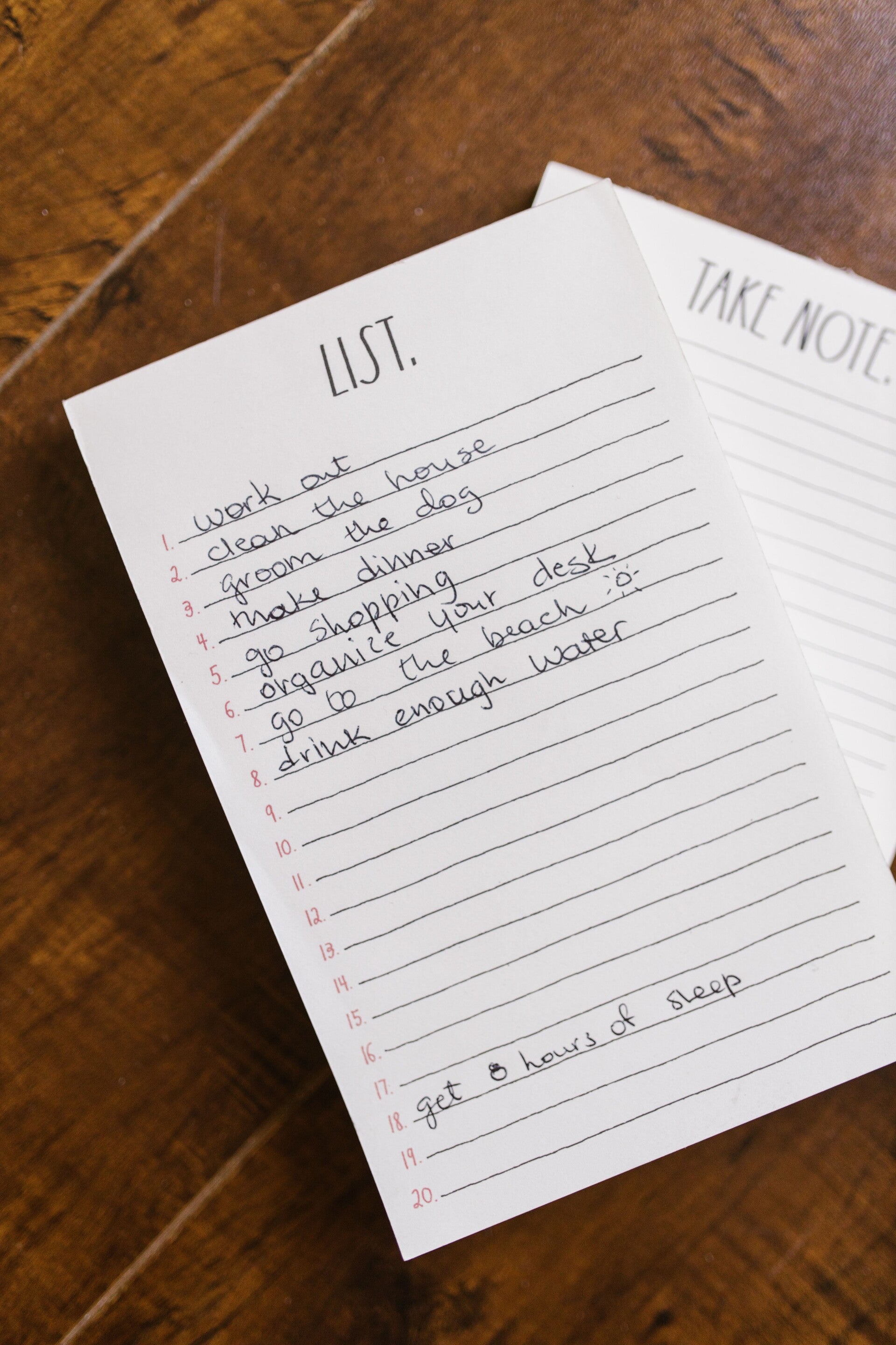 Task List Creation