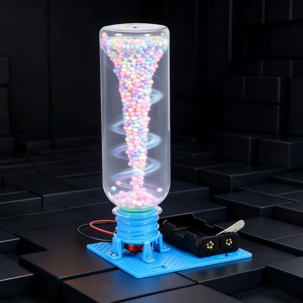 Electric Tornado Maker DIY STEM Kit – Desktop Science Experiment Model