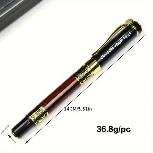 Personalized Luxury Pen Set – Retro Executive Pen Gift Box for Office & Special Occasions