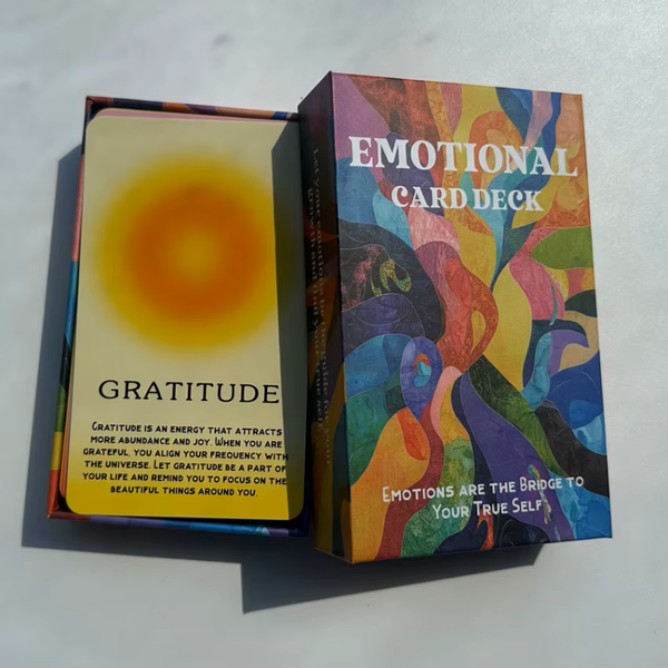 Emotional Support Card Deck – 56-Card Personal Growth & Inner Peace Deck