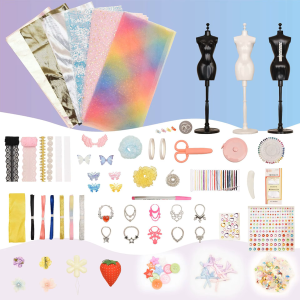 DIY Doll Clothes Craft Kit – Handmade Doll Fashion Sewing & Craft Project