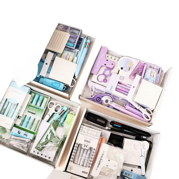 16-Piece Study Stationery Set – Writing Supplies Gift Box