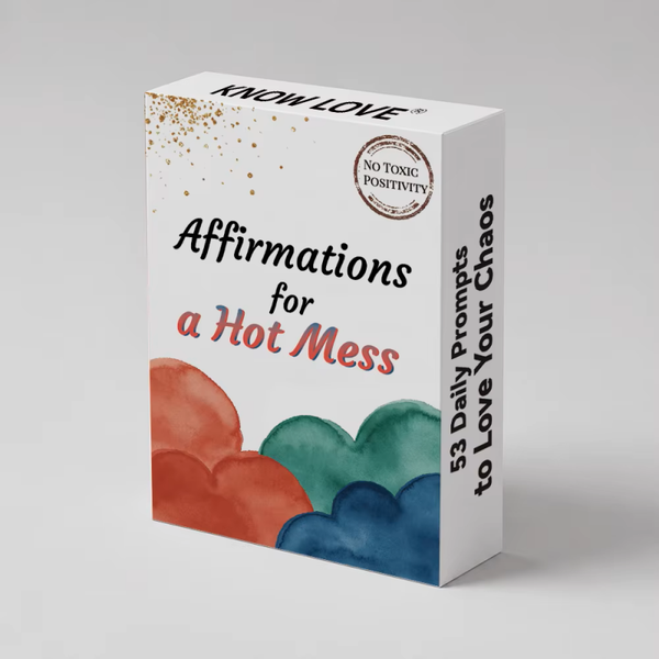 Mindfulness & Self-Care Affirmation Cards – Daily Positive Reflection Cards