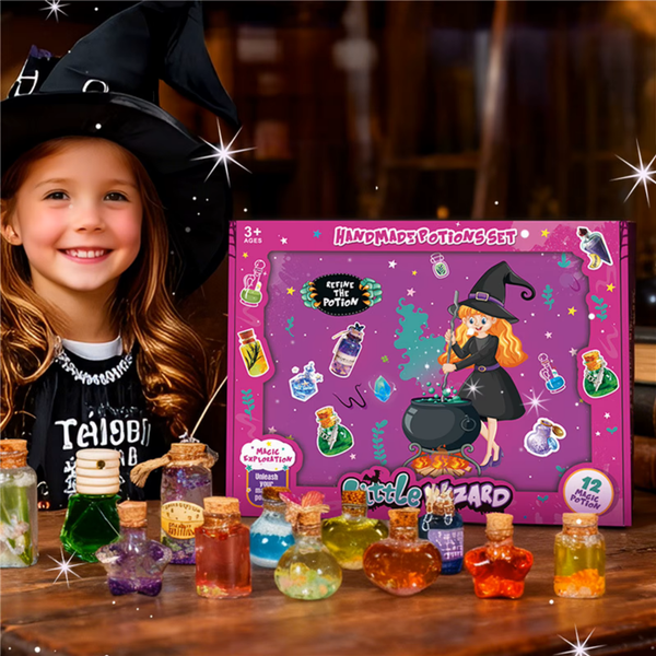 Magic Science Experiment Kit for Kids – DIY Potion Bottles & STEM Activity Set