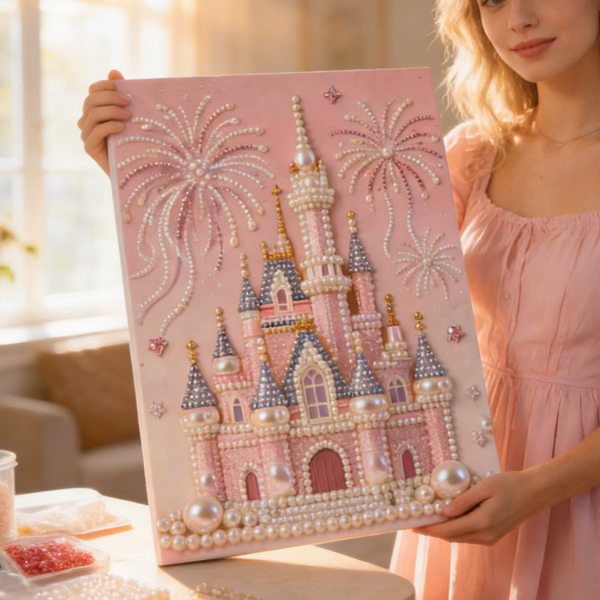 DIY Pearl Painting Kit – Beaded Art Craft for Adults & Beginners