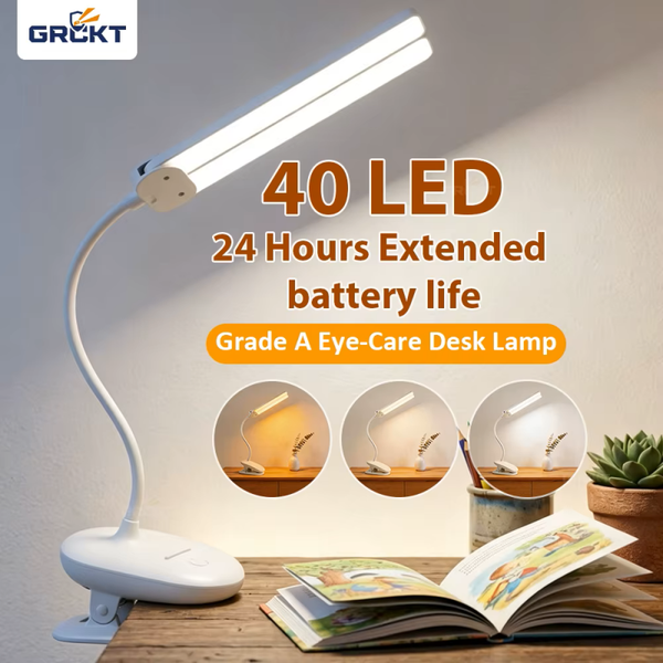40-LED Rechargeable Desk Lamp