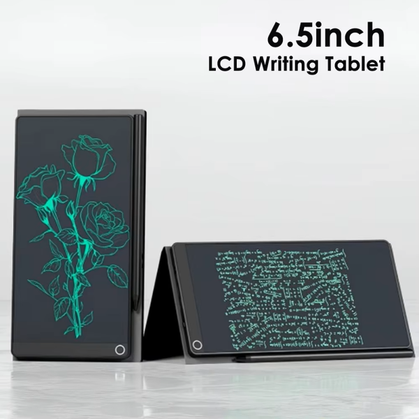 6.5-Inch Full-Screen LCD Writing Tablet – Portable Erasable Digital Notepad