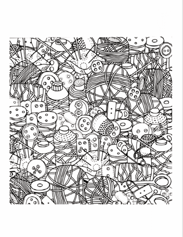 Busy Moments Coloring Sheets – Printable PDF 72 pages