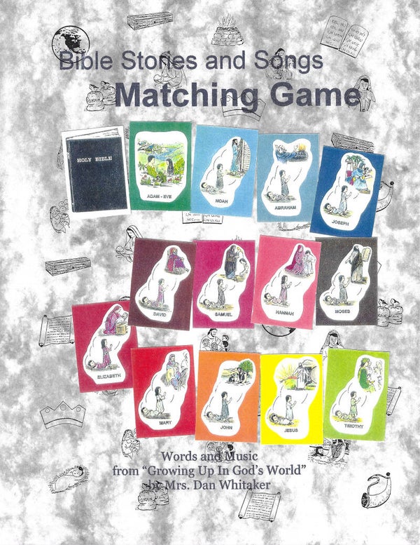 2050 Visual Aid Pak (Color) Bible Folderama (Not Laminated)