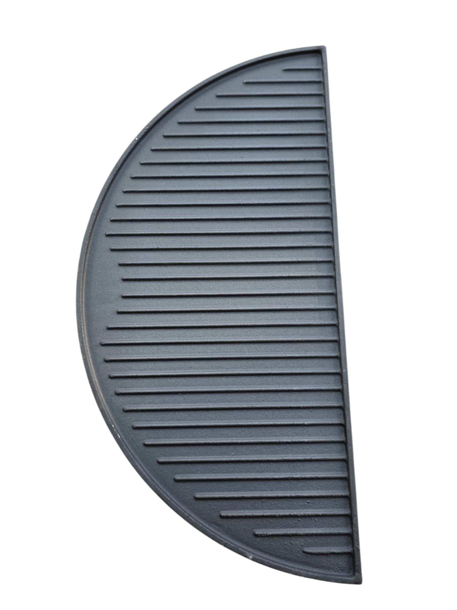 half 2 zijdig gietijzeren grillplaat