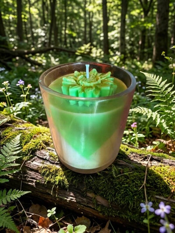 Honeysuckle large candle