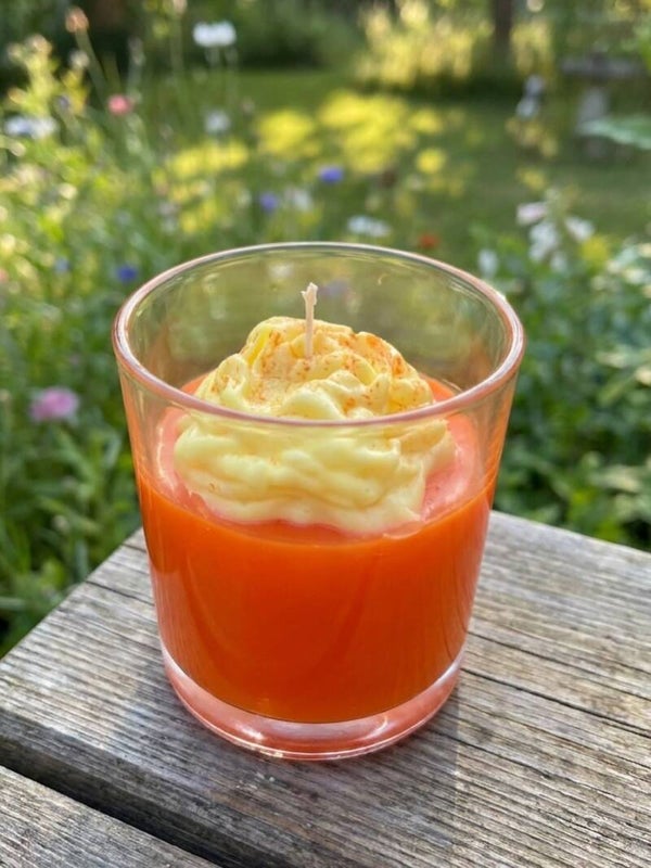 Gel & Soy wax candle
