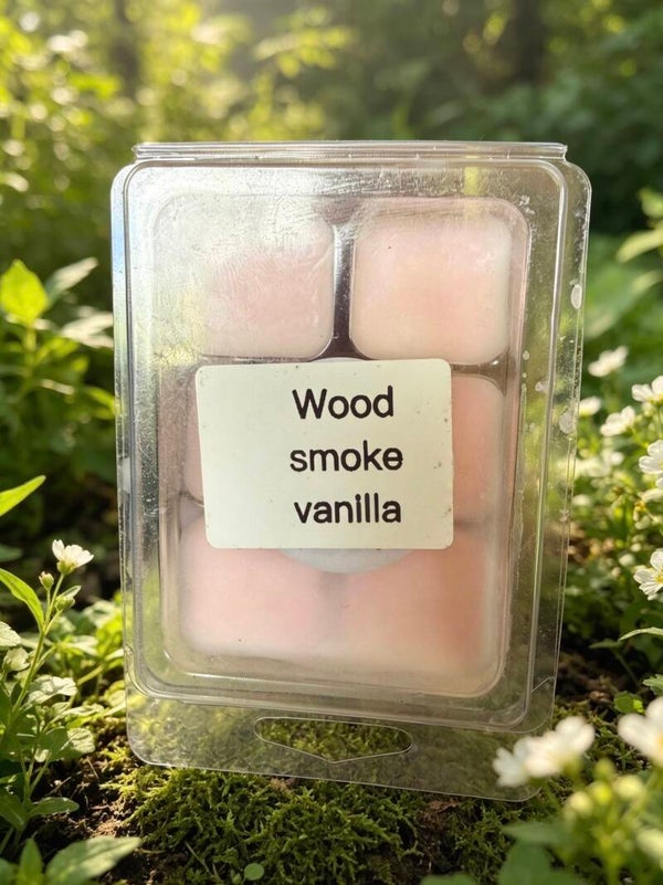 Wood smoke Vanilla wax melts