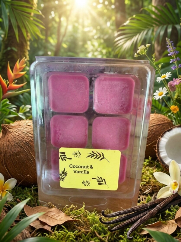 Coconut & Vanilla wax melts