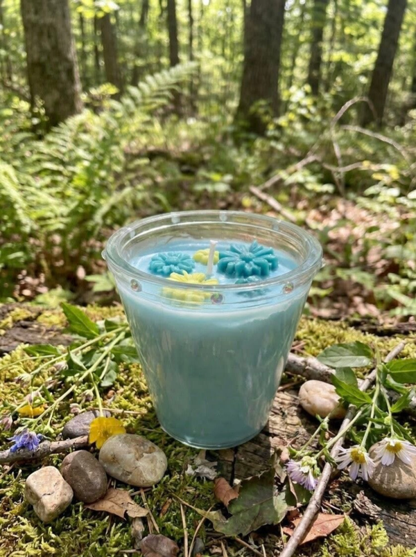Jasmine scented candle