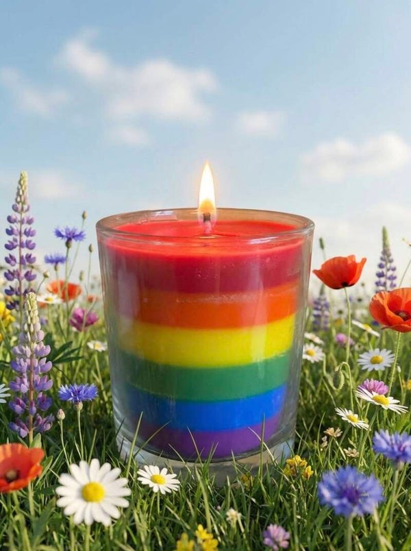 Large Pride candle