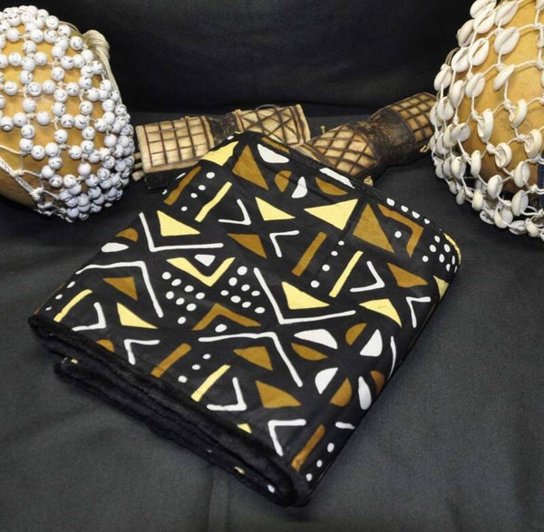 Echarpe fourrure noire