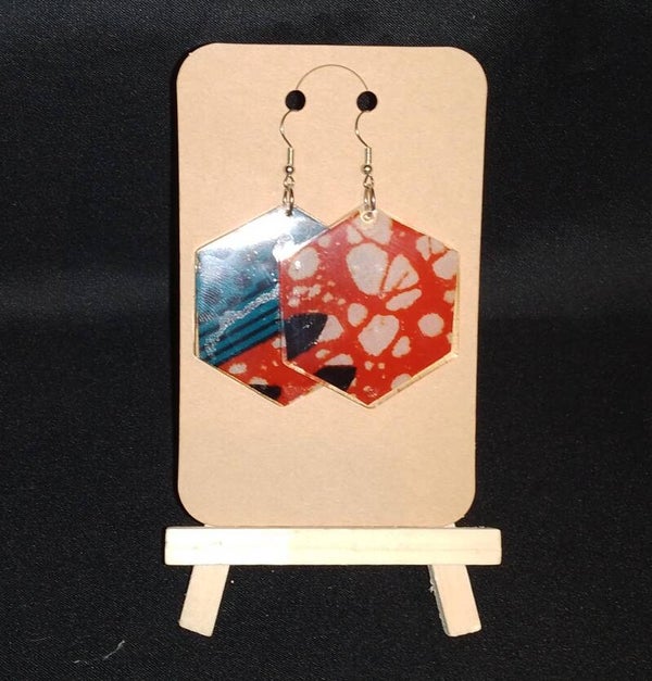 Paire de boucles d'oreilles XL