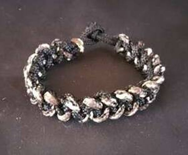 Bracelet para corde 3 mm à nœud