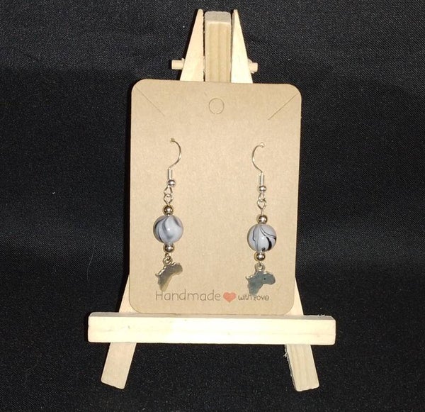 Boucles d'oreilles "Afrique"