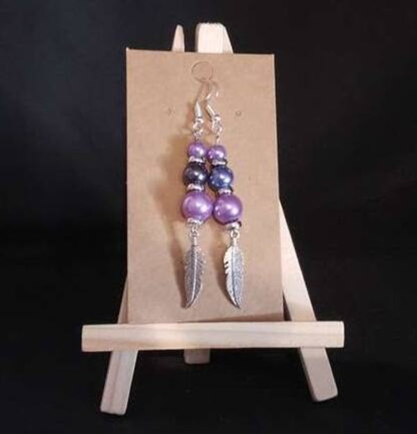 Boucles d'oreilles pendantes