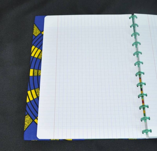 Couvre-cahier anneaux