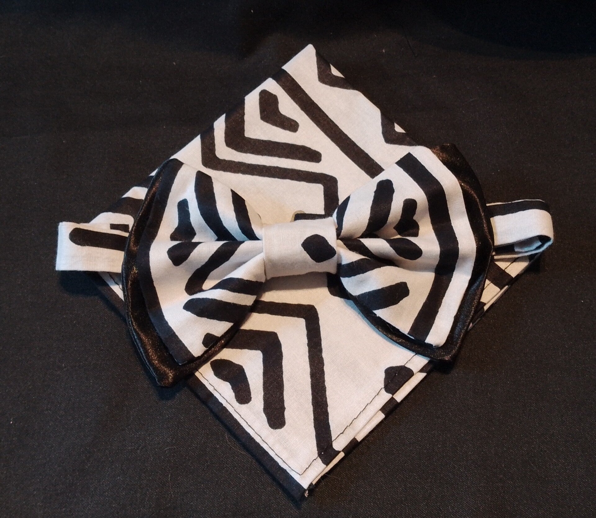 Ensemble nœud papillon XL