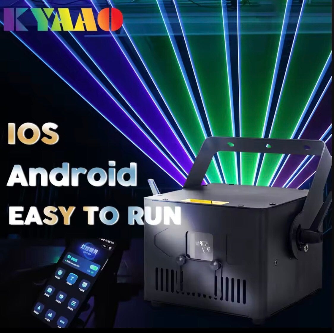 Laser Disco Podiumverlichting Projector