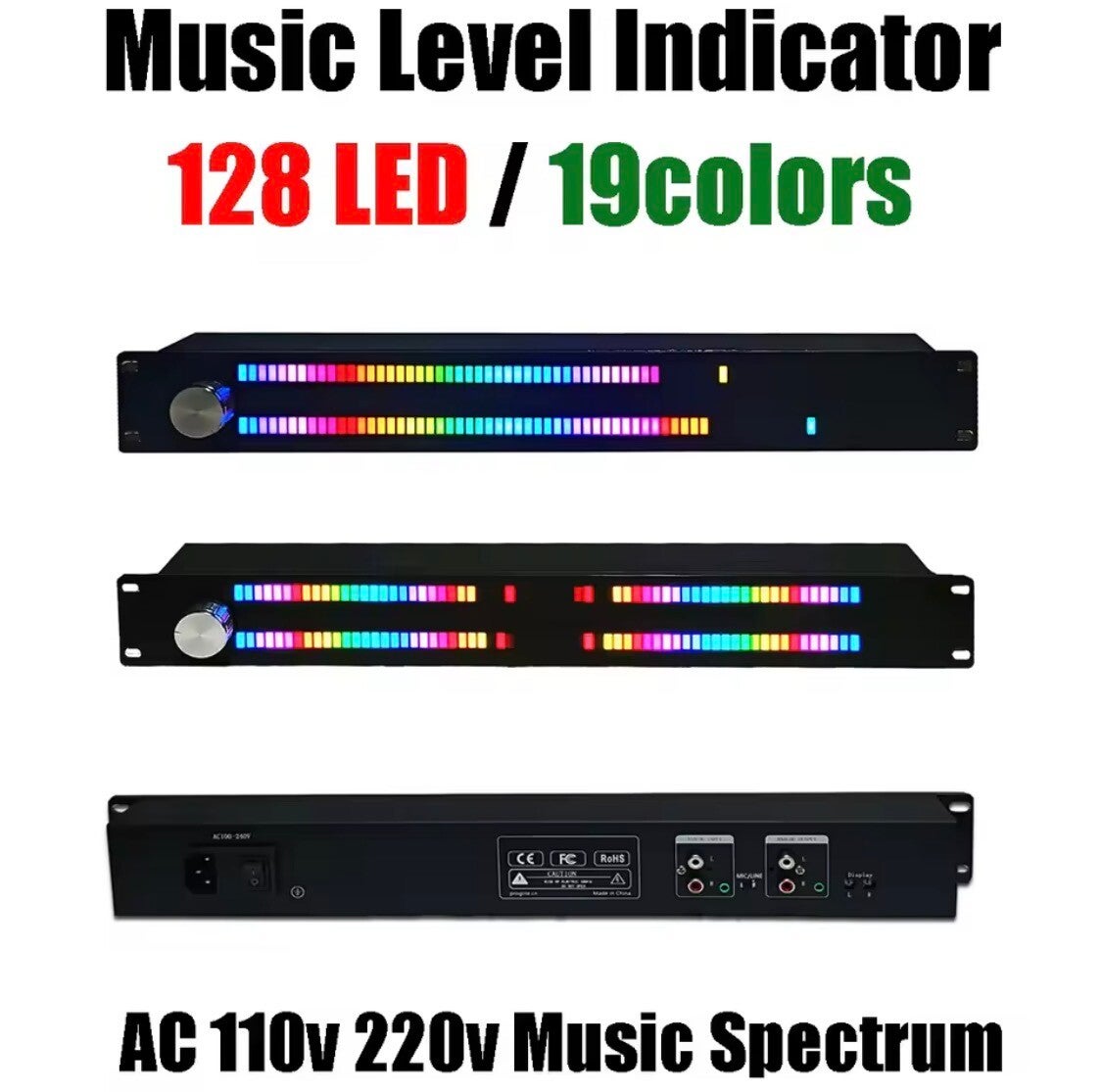 Muziek Niveau Indicator Licht Led