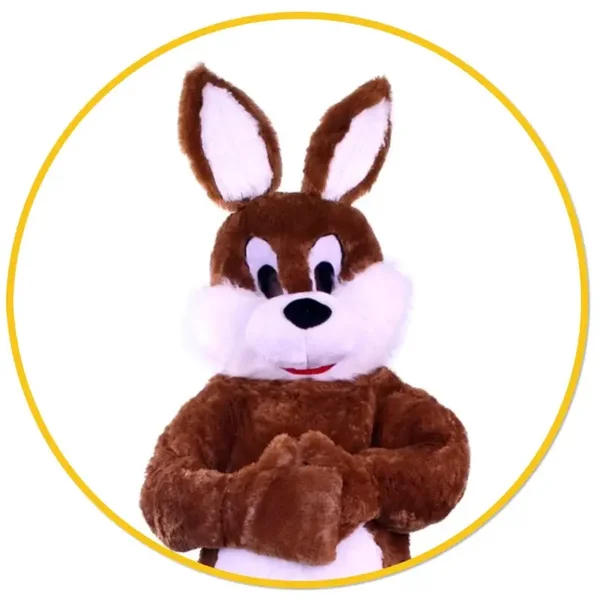 De knuffel paashaas