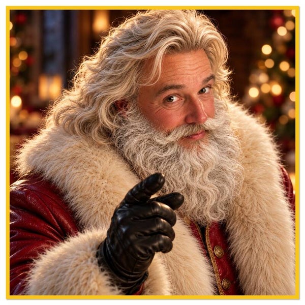 Bezoek van Santa Clause