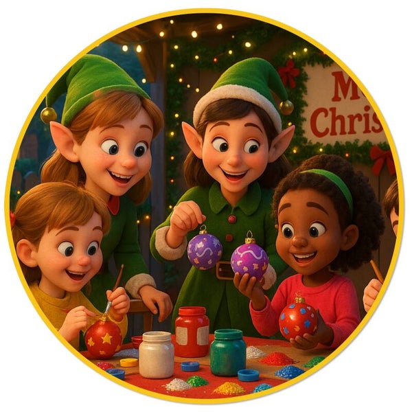 Kids Workshop || Kerstballen Versieren