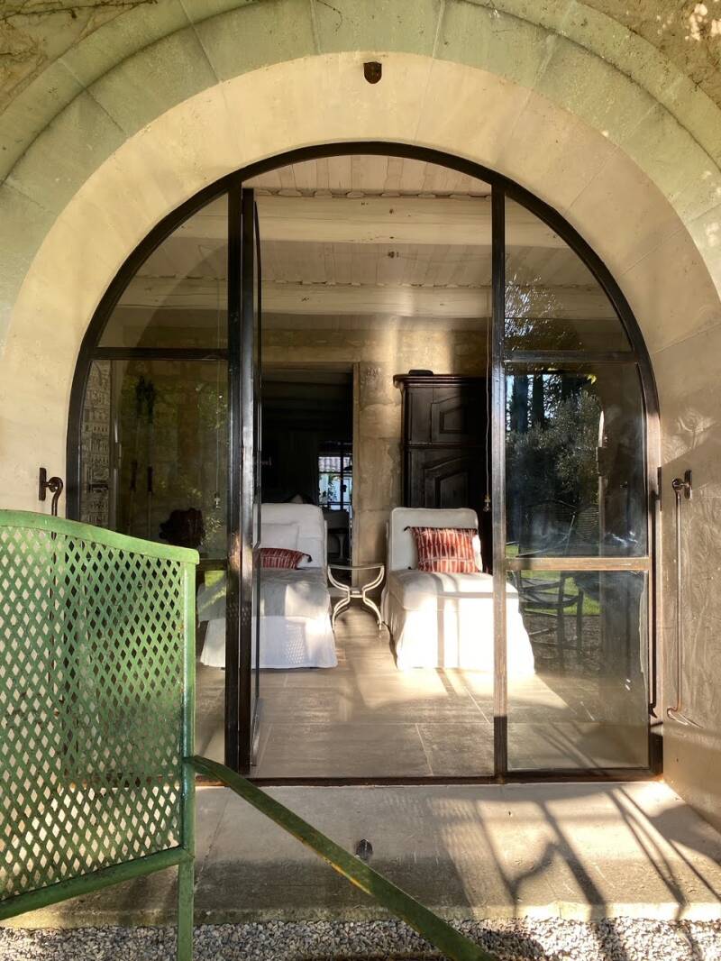 La Cour Intérieure Ménerbes Petit Salon