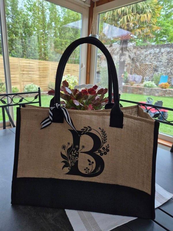 cabac en toile de jute