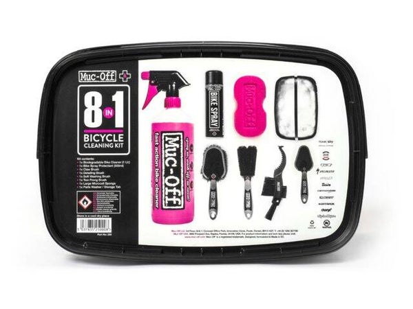 Muc-Off 8 in 1 Bicycle Cleaning Kit Reinigingspakket