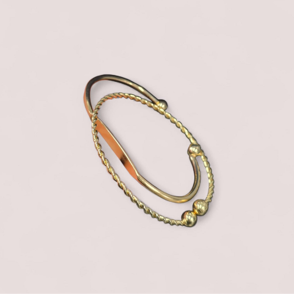 Pack 2 pulseras brazalete