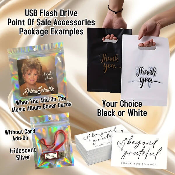 25 USB Flash Drives With Complete Accessory Package