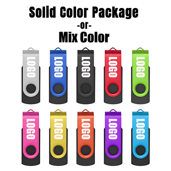 1 ALBUM ON USB "Swing" Flash Drives with "Album & Artist Name" imprinted on USB.