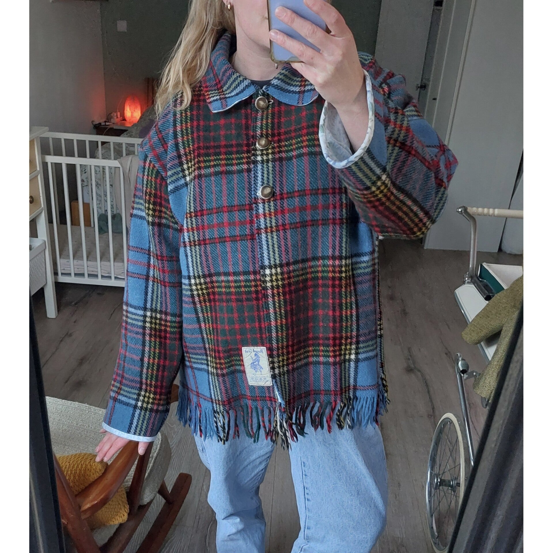 wool Royal Scot fringe jacket