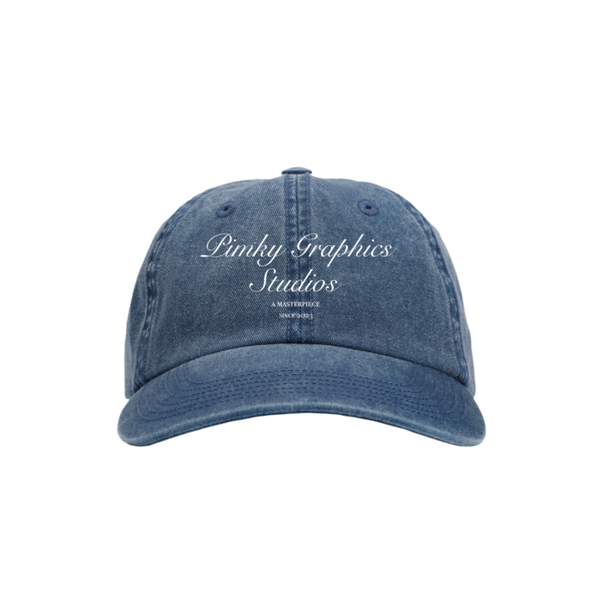 PIMKY STUDIOS DENIM CAP