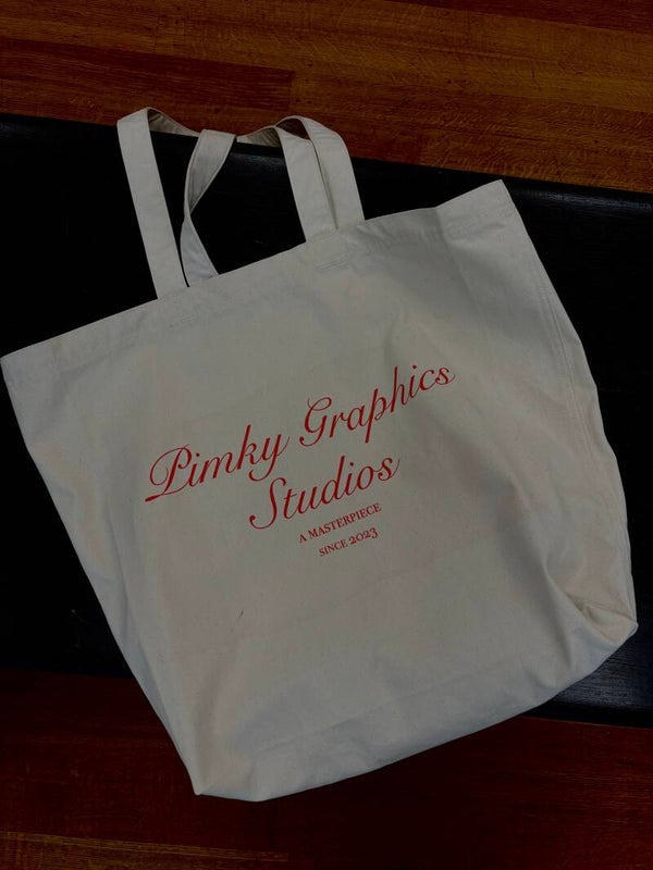 PIMKY GRAPHICS STUDIOS TOTE BAG