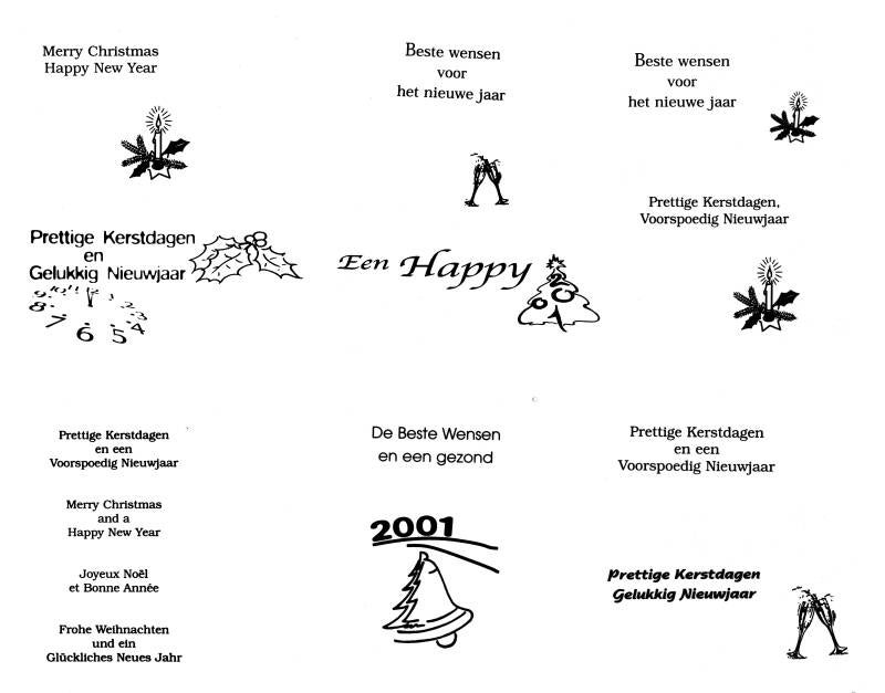 Kerstkaarten afbeelding